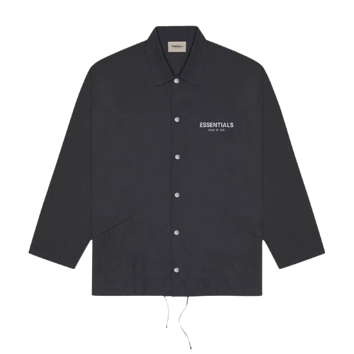Fear of God Essentials FW20 Coach Jacket Black