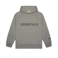 Fear of God Essentials FW20 Hoodie Applique Cement