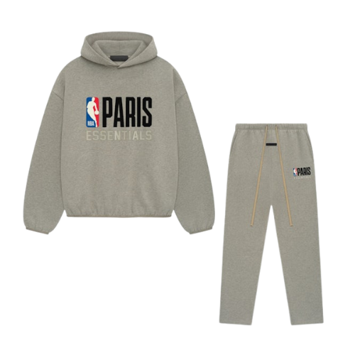 Fear of God Essentials NBA Paris Warm Heather Full set