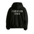 Fear of God Essentials FW24 Heavy Fleece Full Zip Hoodie Black