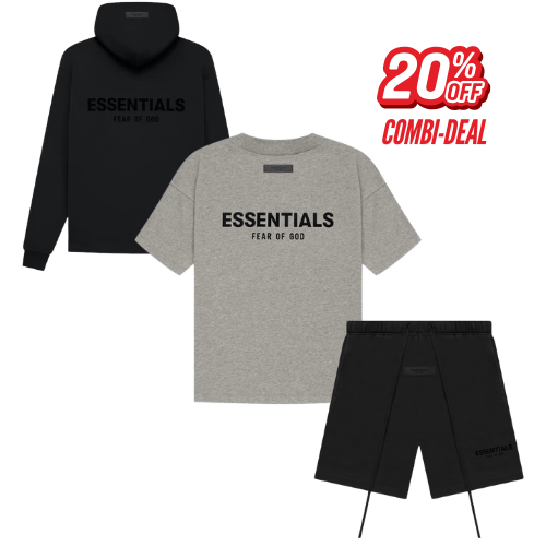 Fear of God Essentials Bundle Deal 20% (Hoodie, T-shirt, Short)