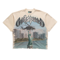 Godspeed JFK to MIA T-Shirt Bone