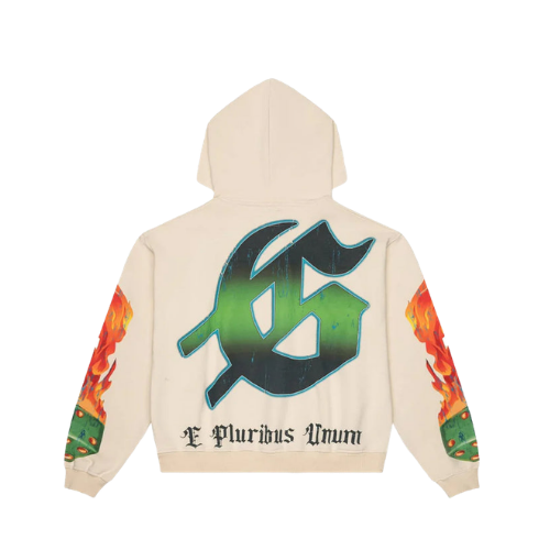 Godspeed Mens Life's A Gamble Hoodie Bone