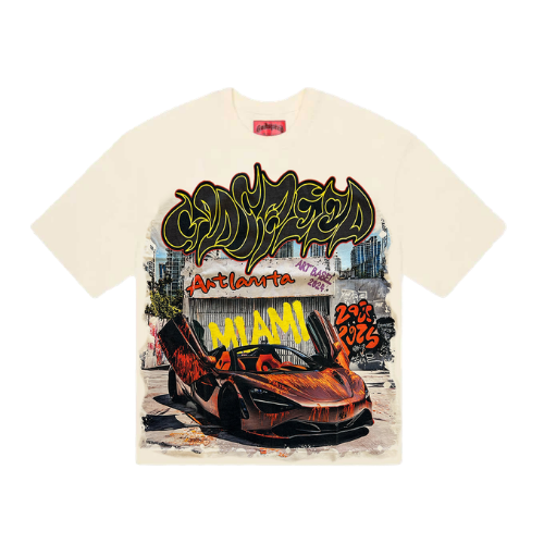 Godspeed Miami Artlanda Tee Cream