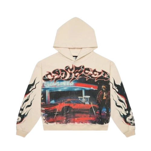 Godspeed Pitstop Hoodie Bone