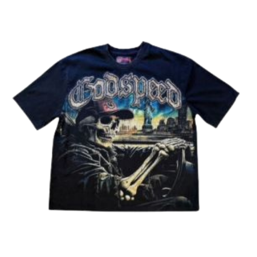 Godspeed Sightseeing Tee Black