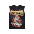 Hellstar Inner Peace Skeleton Sleeveless T-shirt Black