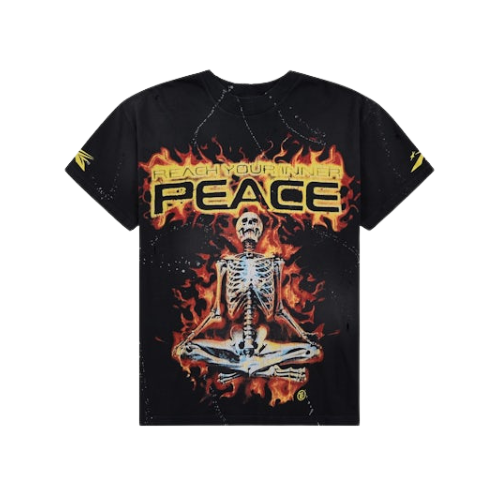 Hellstar Inner Peace Skeleton Tee Black