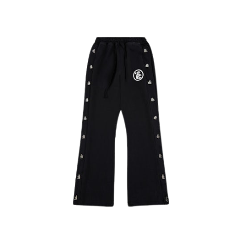 Hellstar Mirror Face Sweatpant Black