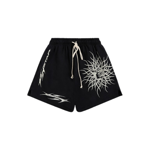 Hellstar Flame Yang Short Black