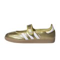 adidas Samba Jane Gold Metallic White