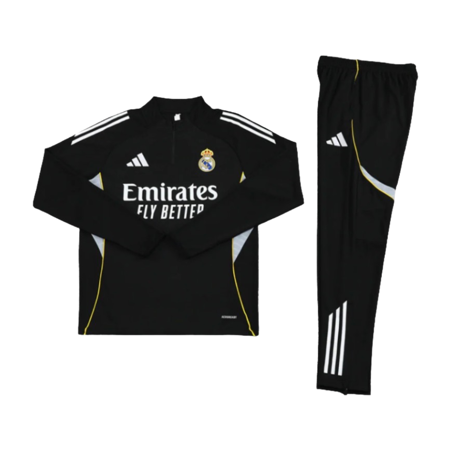 Real Madrid Black Tracksuit