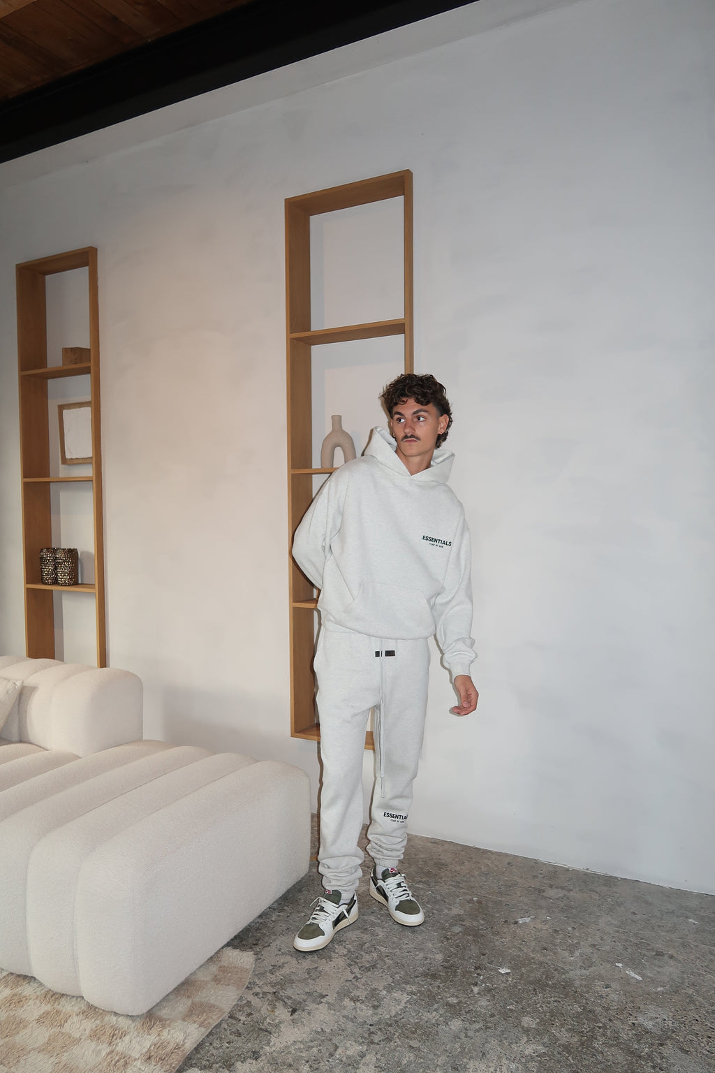 Fear of God Essentials Light Oatmeal Full set