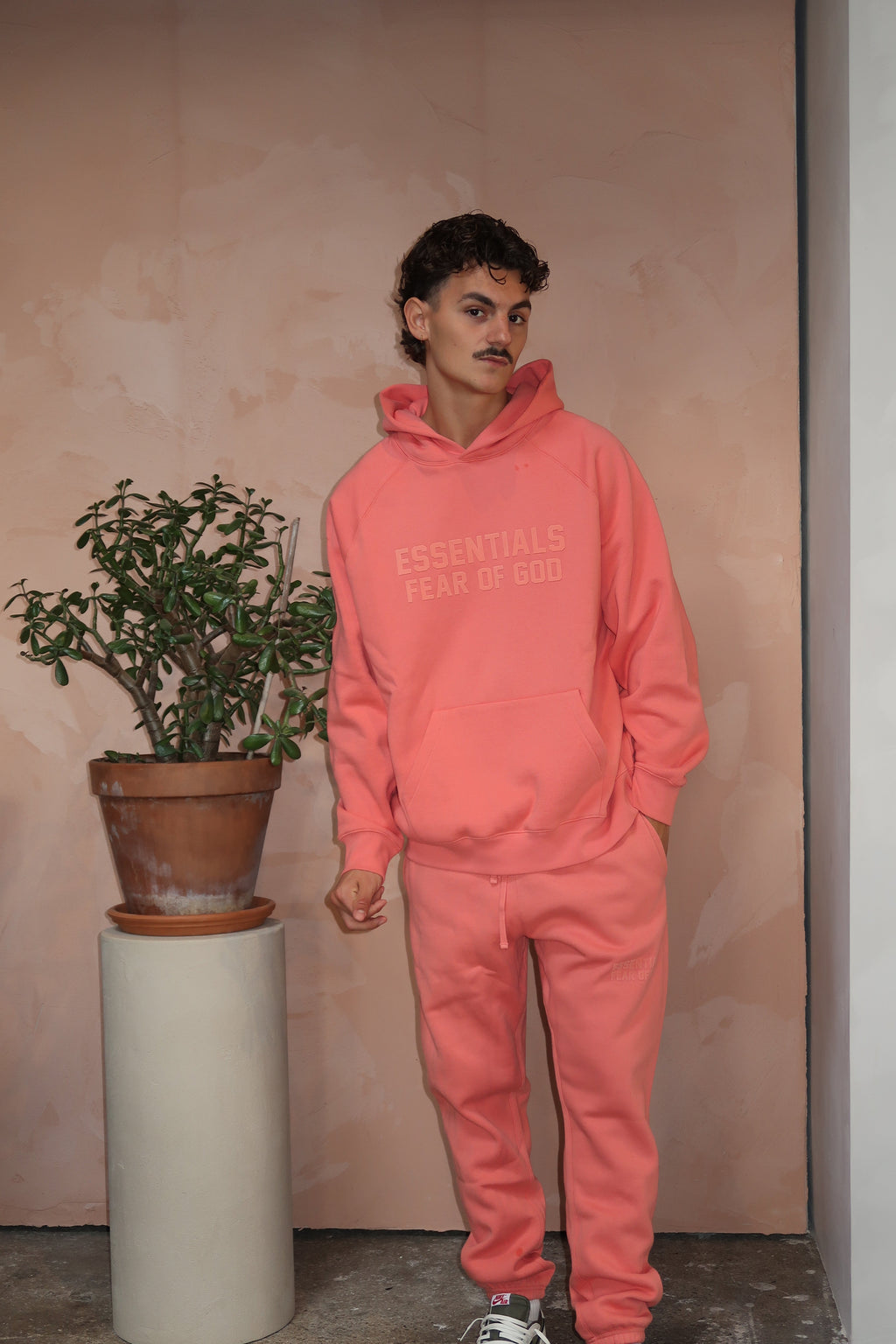 Fear of God Essentials FW22 Coral Full set