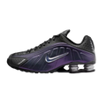 Nike Shox R4 Black Metallic Silver Purple Dynasty
