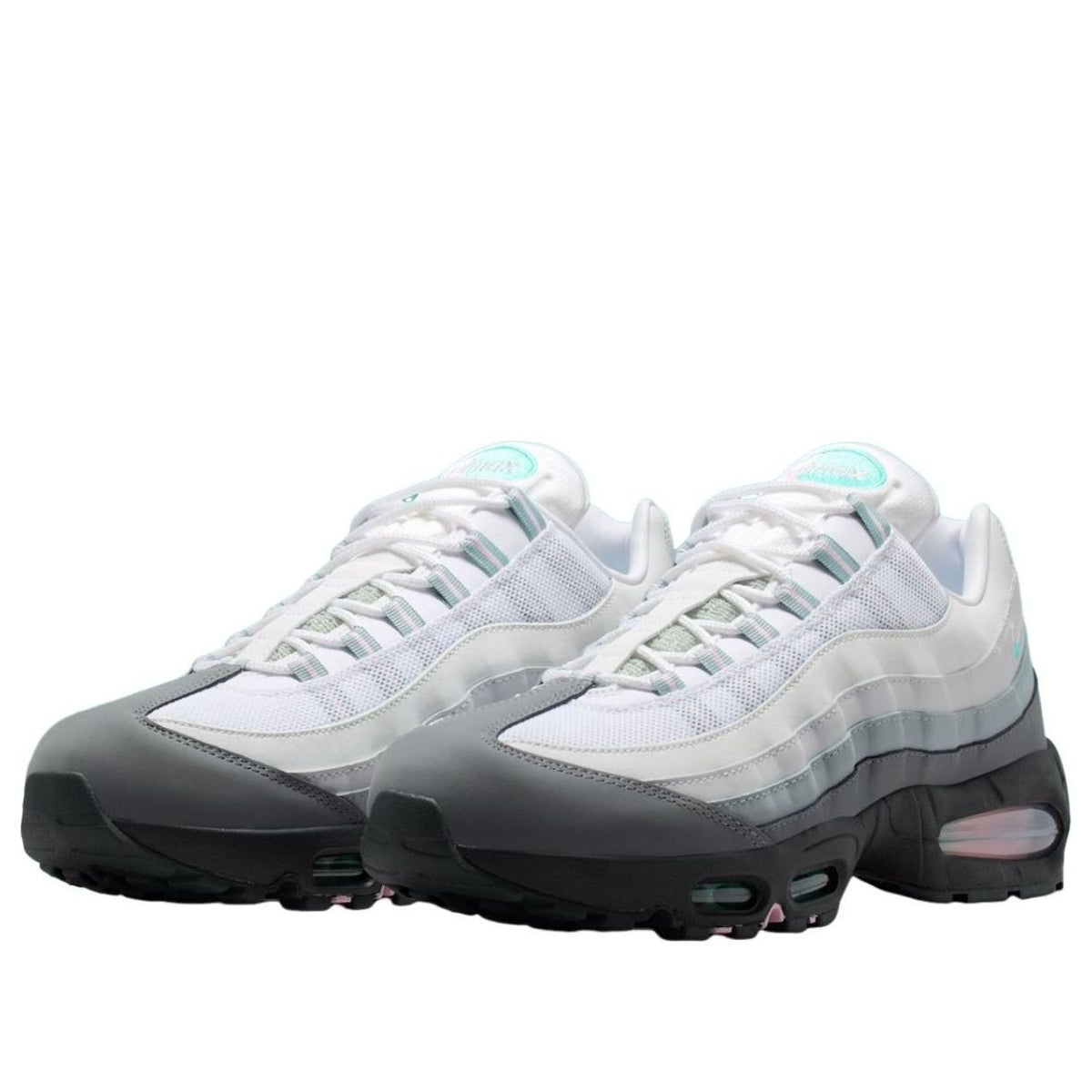 Nike Air Max 95 Big Bubble White Hyper Turquoise Pink Foam