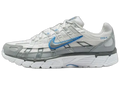 Nike P-6000 White Metallic Silver Blue