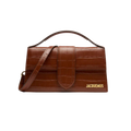 Jacquemus Le Grand Bambino Croco brown
