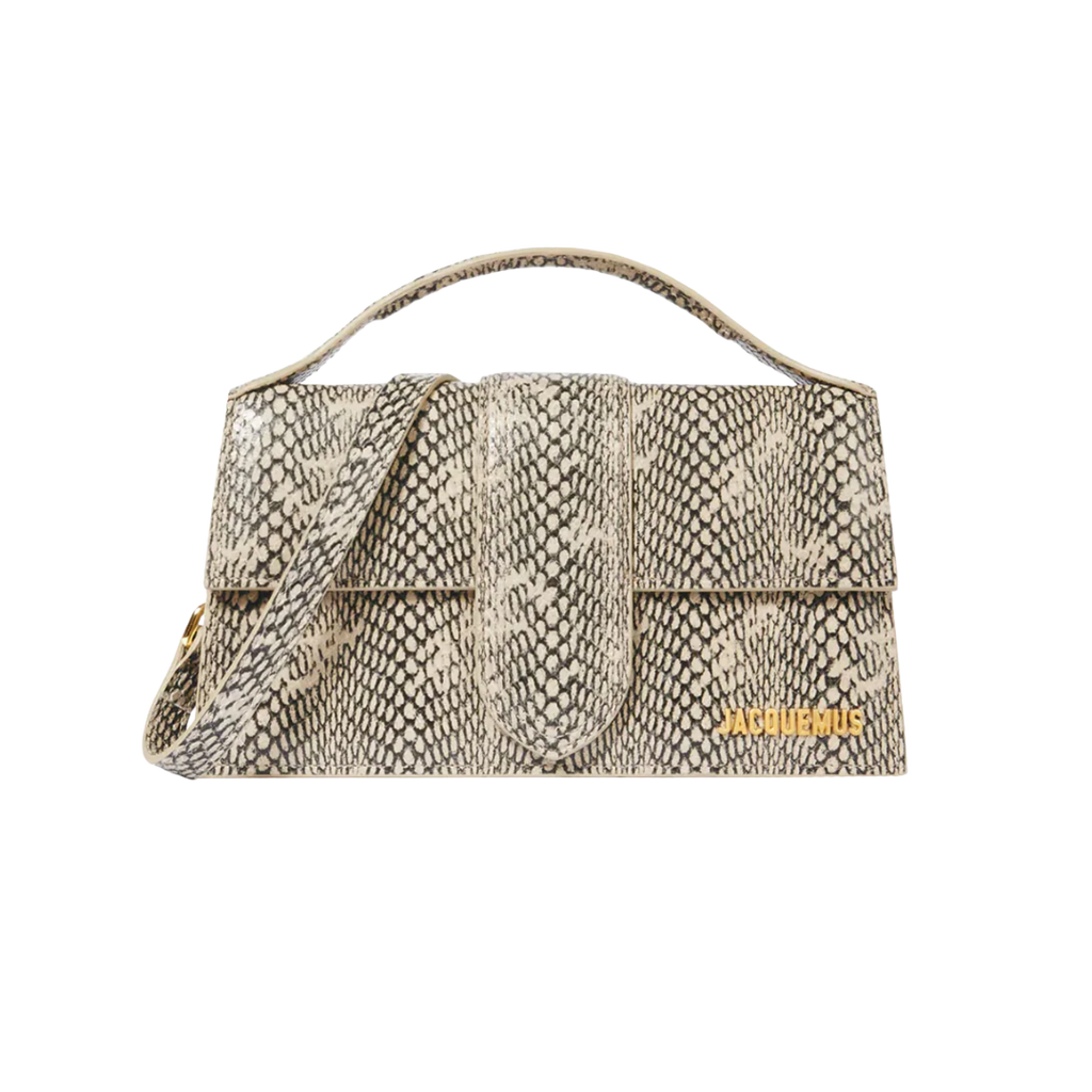 Jacquemus Le Grand Bambino Python light