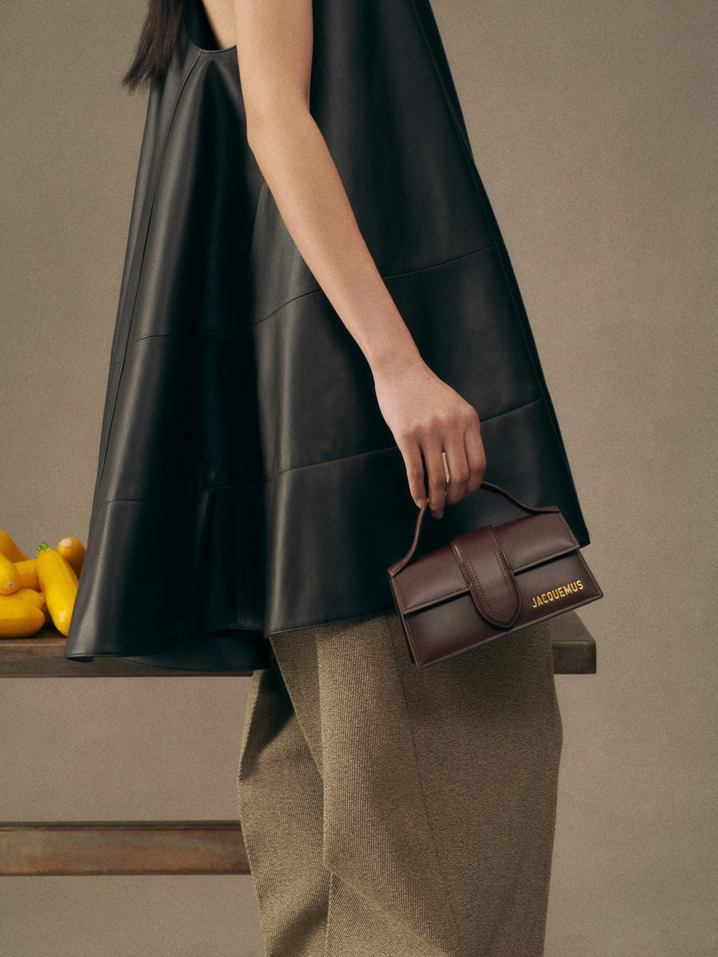 Jacquemus Le Bambino Dark Brown