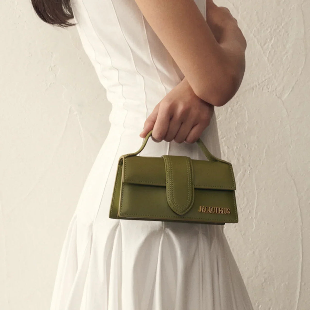 Jacquemus Le Bambino Khaki green