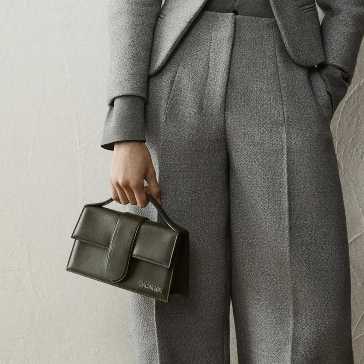 Jacquemus Le Grand Bambino Dark khaki