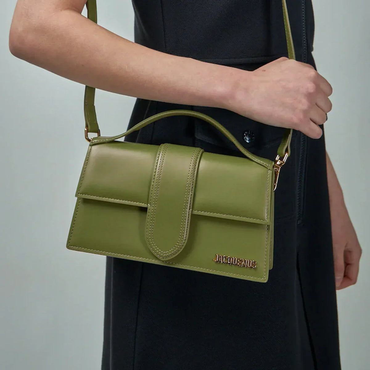 Jacquemus Le Grand Bambino Green khaki