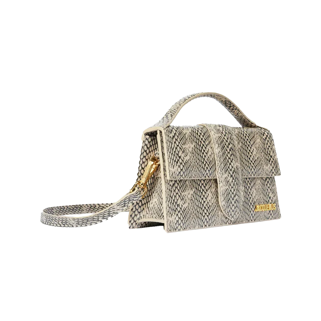 Jacquemus Le Grand Bambino Python light