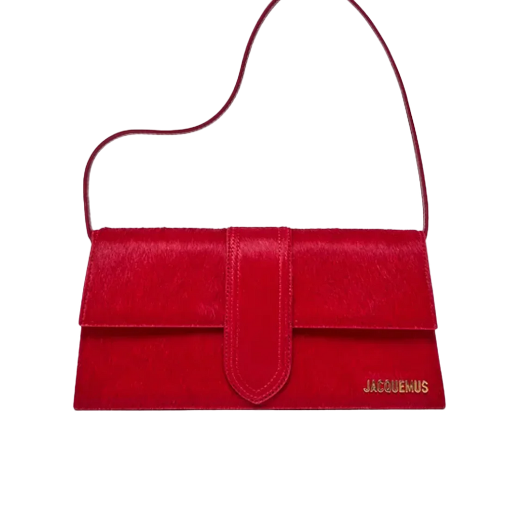 Jacquemus Le Long Bambino Leopard Red