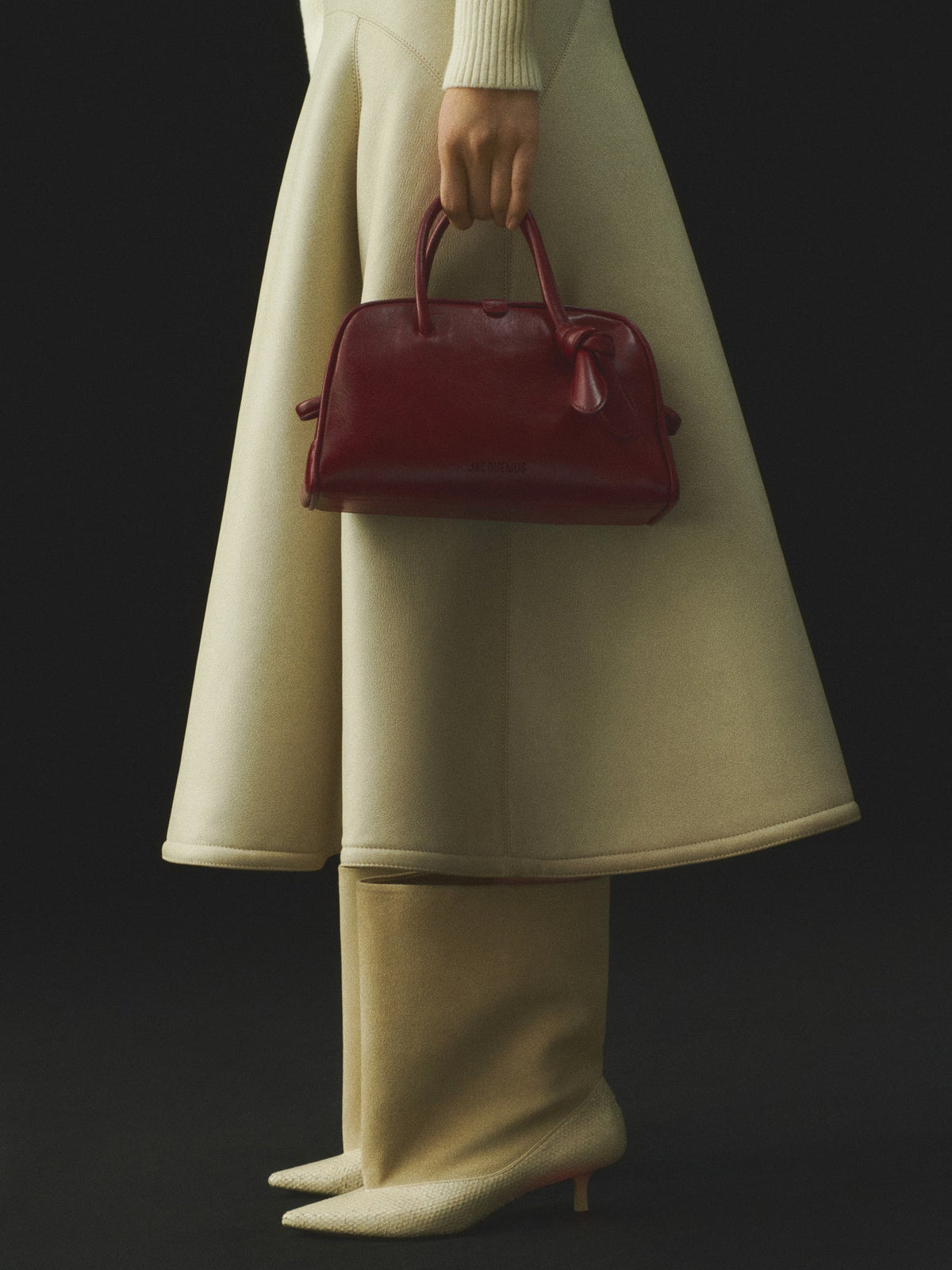 Jacquemus Le Petit Turismo Burgundy