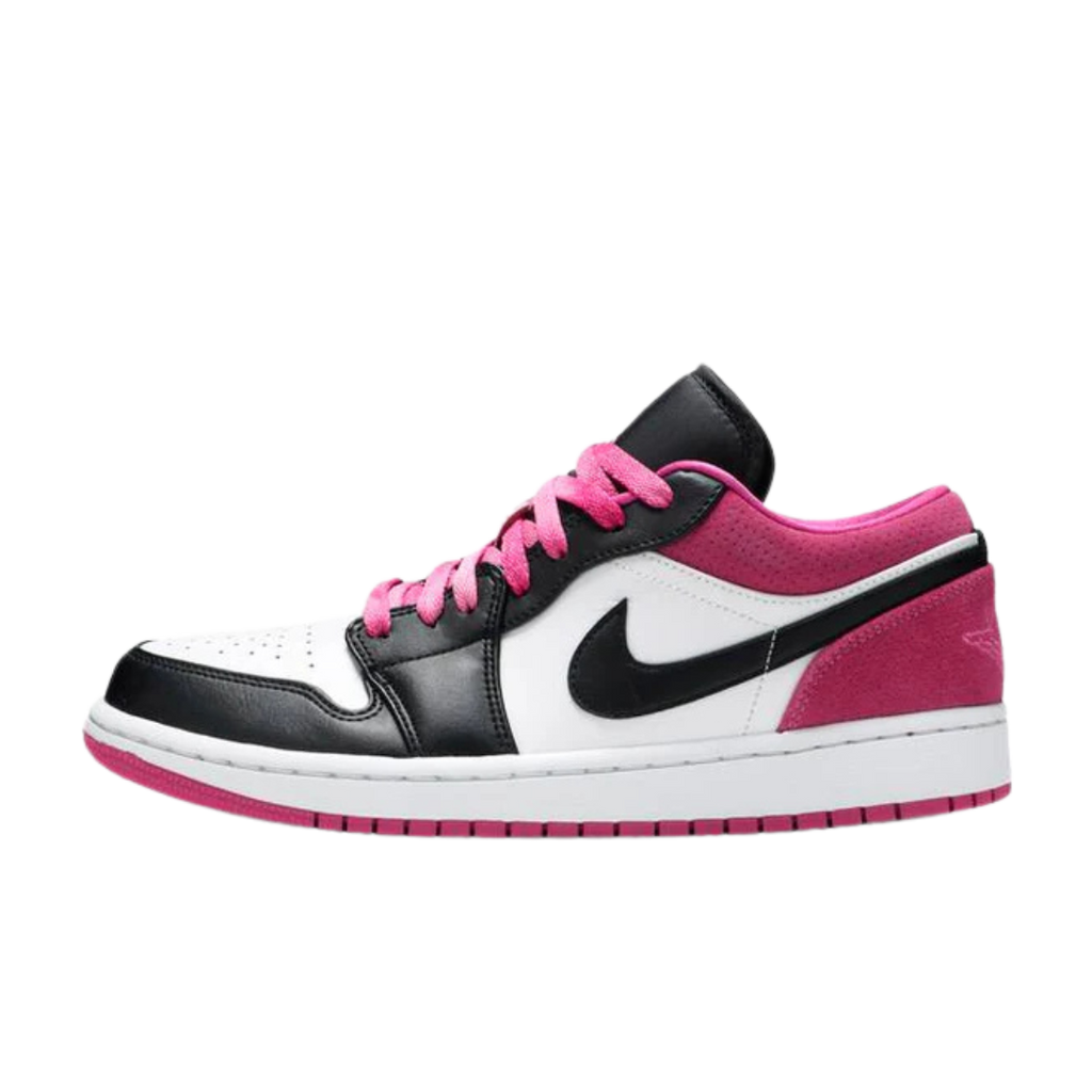 Jordan 1 Low Black Active Fuchsia