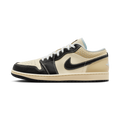 Jordan 1 Low SE Coconut Milk Black Muslin