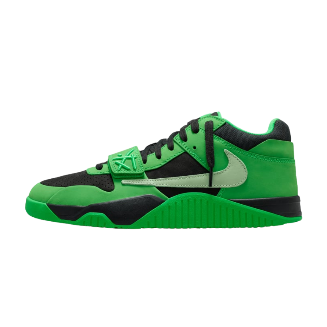 Jordan CJ1 T-Rexx Travis Scott Green Spark