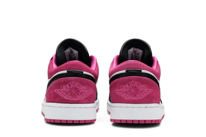 Jordan 1 Low Black Active Fuchsia