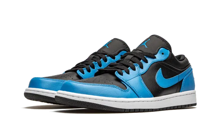 Jordan 1 Low Laser Blue Black