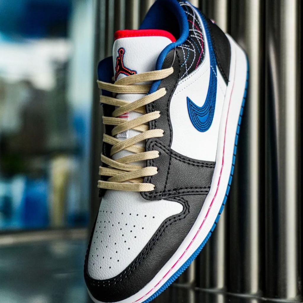 Jordan 1 Low SE Industrial Blue Sashiko