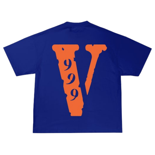 Juice Wrld x Vlone 999 Tee Blue