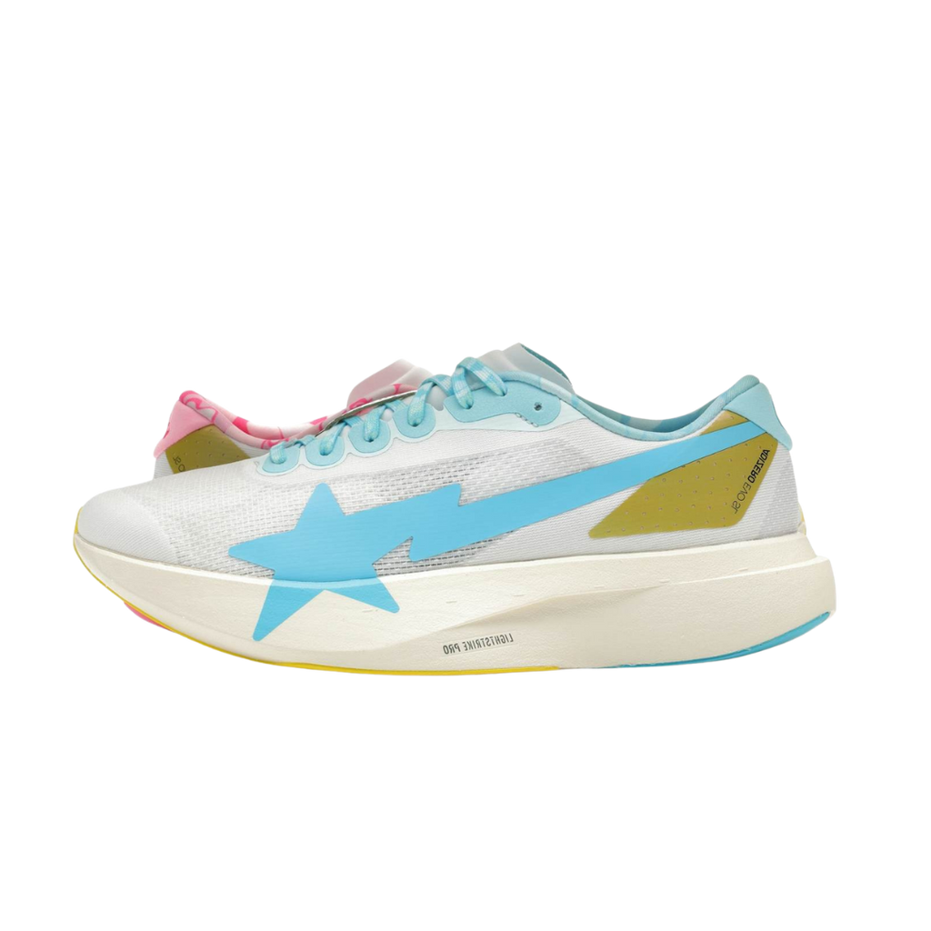 adidas Adizero Evo SL Bape Blue Pink Gold