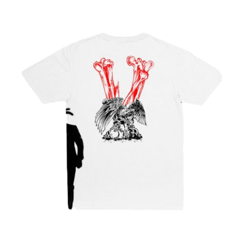 Kodak Black x Vlone Vulture Tee White