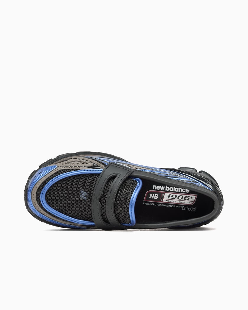 New Balance 1906L Black Cement Blue Gemstone