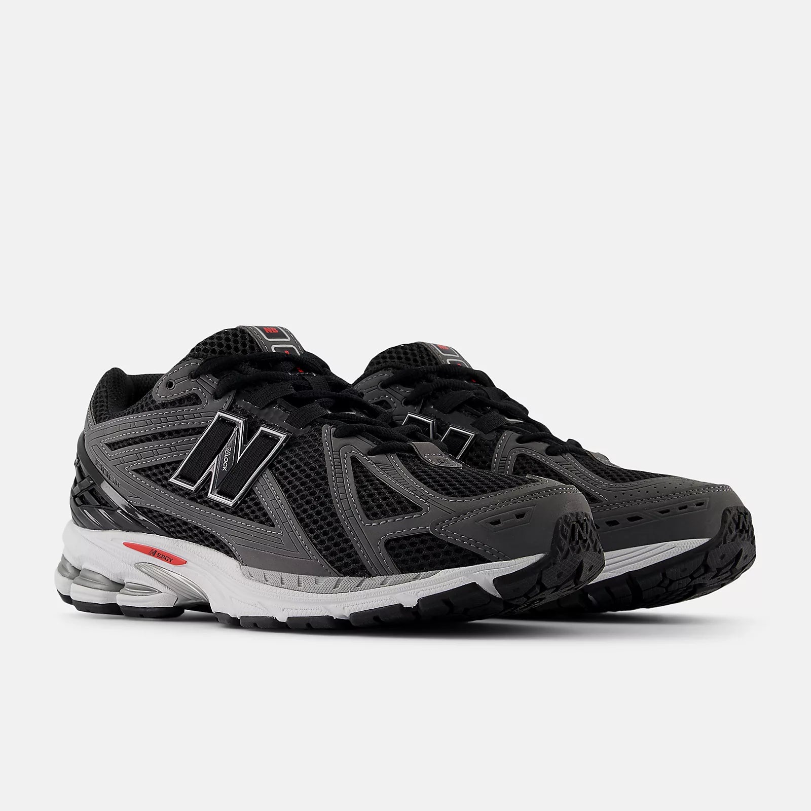 New Balance 1906R Black Team Red Castlerock