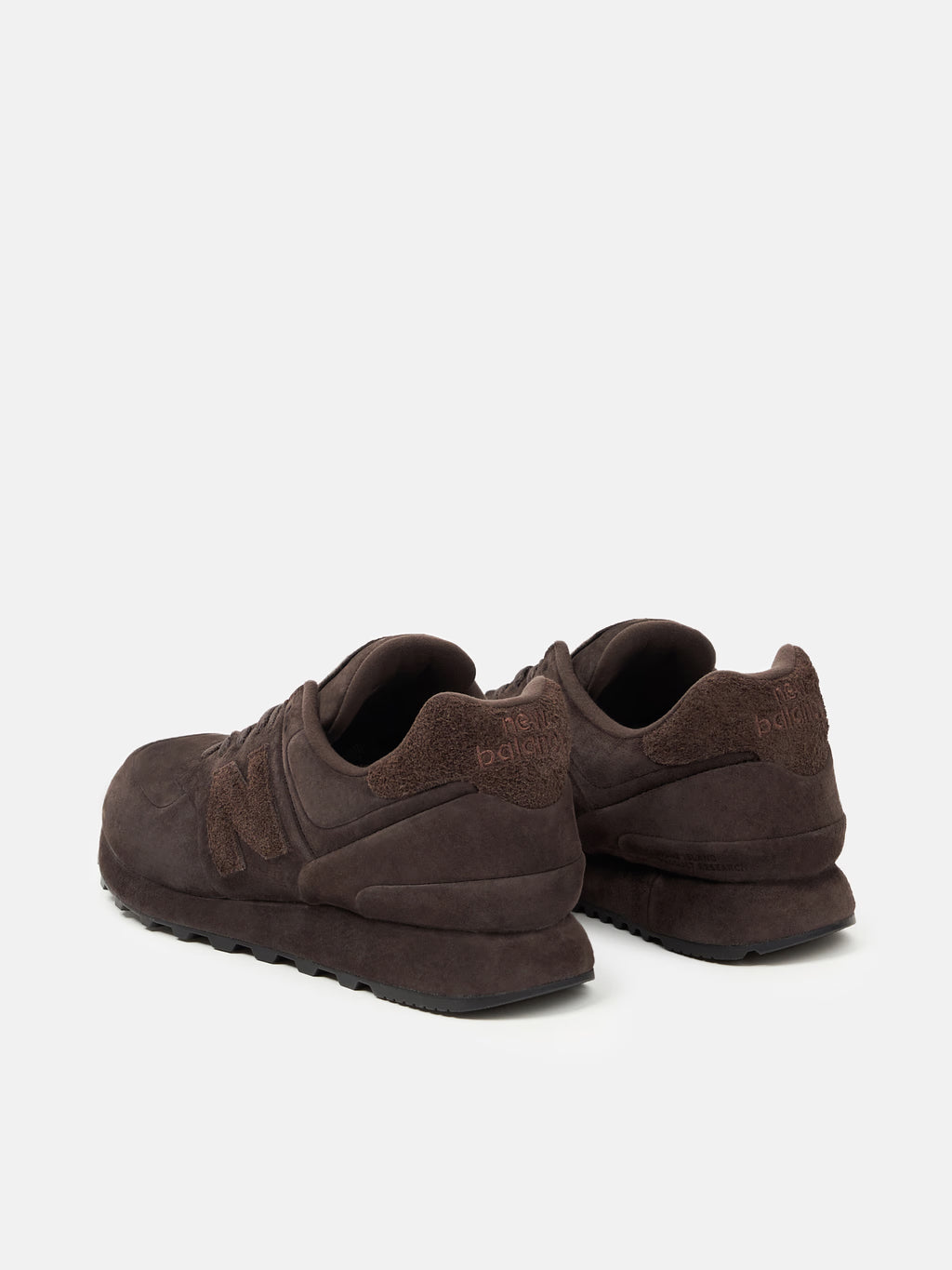 New Balance 574 Legacy Stone Island Ghost Dark Brown