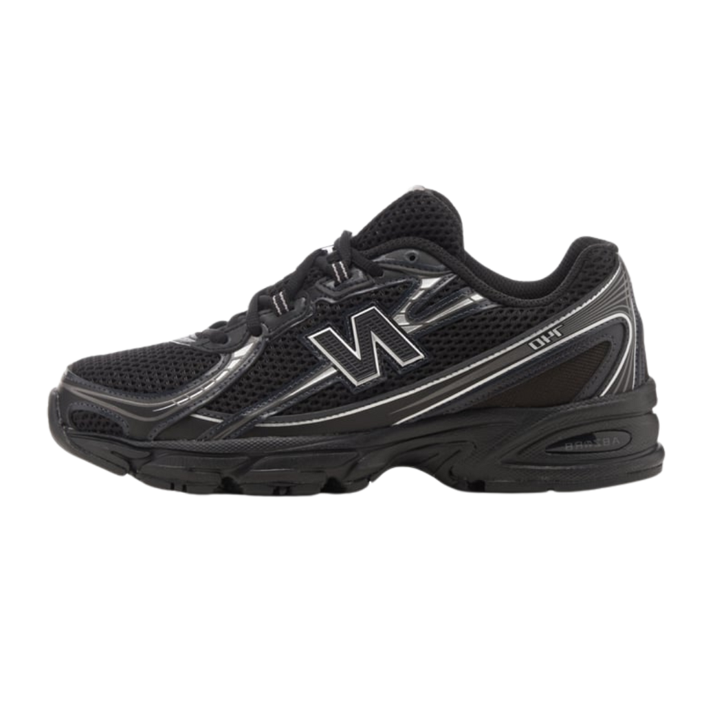 New Balance 740v2 Black Grey Silver