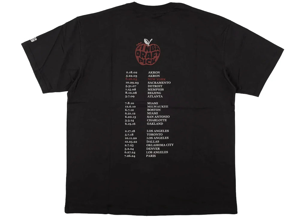 Nike LeBron James "Best In Class" Basketball T-shirt Black