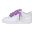 Nike Air Force 1 Low Rope Laces Lilac Purple Custom