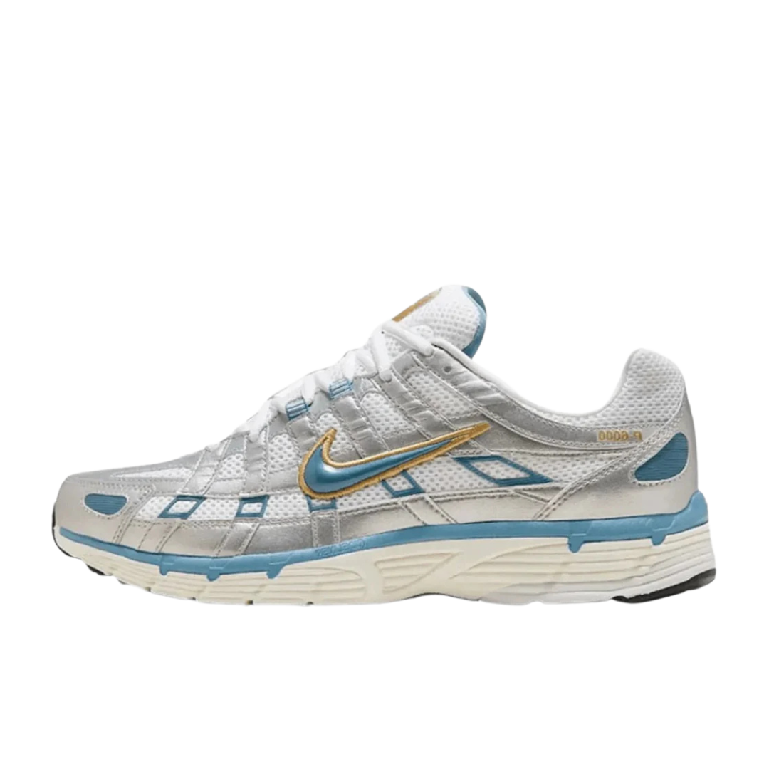 Nike P-6000 Metallic Silver Aegean Storm