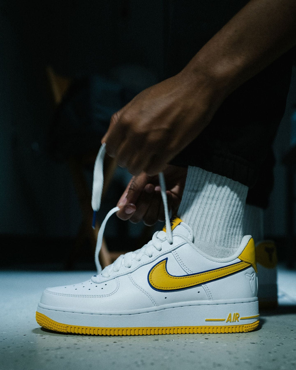 Nike Air Force 1 Low Retro QS Kobe Bryant Lakers Home