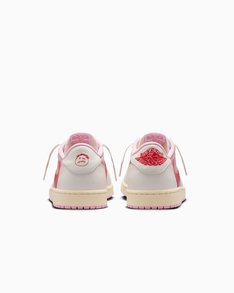 Nike Air Jordan 1 Retro Low OG SP Travis Scott Sail Tropical Pink