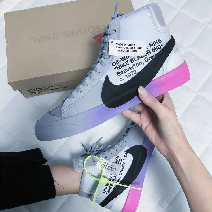 Nike Blazer Mid Off-White Wolf Grey Serena Queen