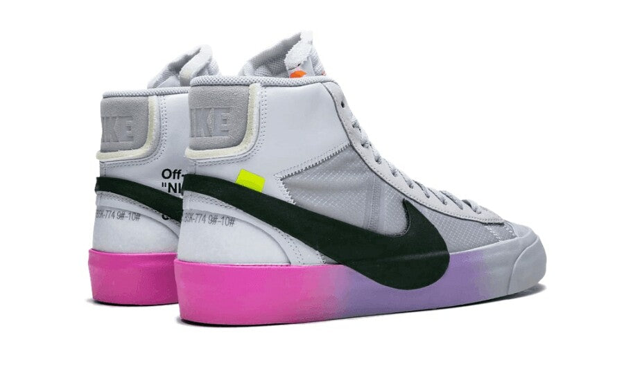 Nike Blazer Mid Off-White Wolf Grey Serena Queen